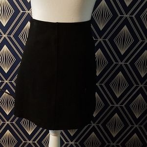 Short Black A-Frame Skirt H&M